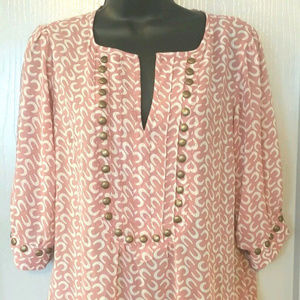 NEW Nostalgia brand sheer ladies blouse sz M - CLOSET CLOSING